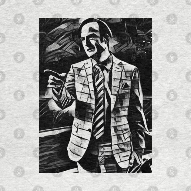 saul goodman by RetroScribbles